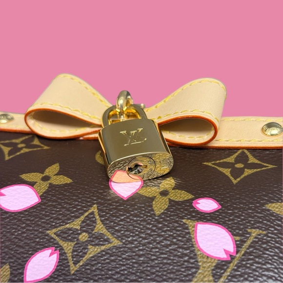Louis Vuitton Takashi Murakami Cherry Blossoms Pochette Accessories 2025 LV x TM - Picture 7 of 10